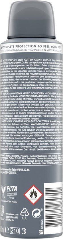 Dove Men+Care - Deodorant - Spray - Unsichtbar trocken - 150ml