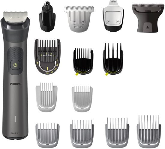 Philips Series 7000 MG7940/75 – All-in-One-Trimmer – 15-in-1 – Gesicht, Haare & Körper – Silber