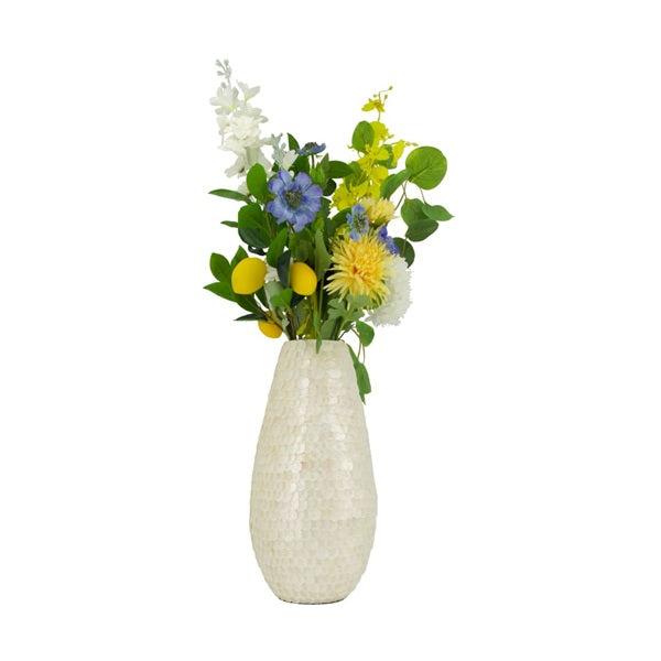 SHONTO Künstlicher Zitrusstrauß - Dekorativer künstlicher Blumenstrauß - 78,9 x 19 x 10 cm - Stimmungsvolle Heimdekoration**