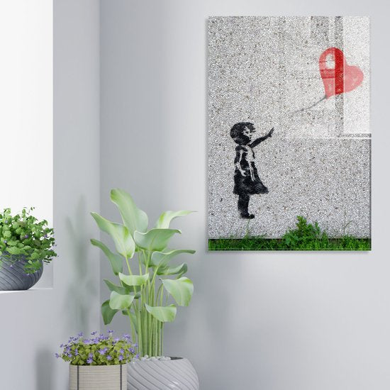 Bozeman Dekoratives Gemälde aus gehärtetem Glas | 100% gehärtetes Glas | 50 x 70 cm - Asir Group - Wanddekoration - Mehrfarbig - Glas - Wanddekoration - Wanddekoration.