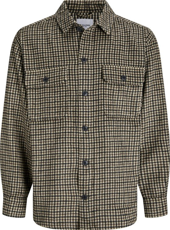 JACK&JONES ESSENTIALS – JJEBRADLEY OLLIE OVERSHIRT LS NOOS Herrenhemd - Größe XL