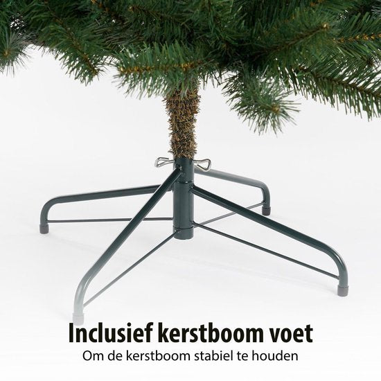 Black Box Trees Nagoya Weihnachtsbaum – Weihnachtsdekoration mit üppiger und natürlicher Ausstrahlung – Kunstbaum mit 738 Zweigen für den Innenbereich – Schnell und einfach aufzubauen – H 150 x Ø 91 cm – Grün