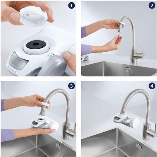 Brita Wasserfiltersystem „On Tap“ – zum Anbringen am Wasserhahn, 1 Stück