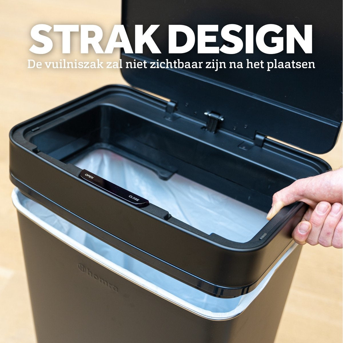 BagFitter Pink B 50L Müllbeutel mit Trageriemen aus 100% recyceltem Kunststoff - 75cm x 61cm - 30 Stück - 50 Liter - Müllbeutel - Müllsäcke passend für Homra Lux und StangVollby Mandal u.a.
