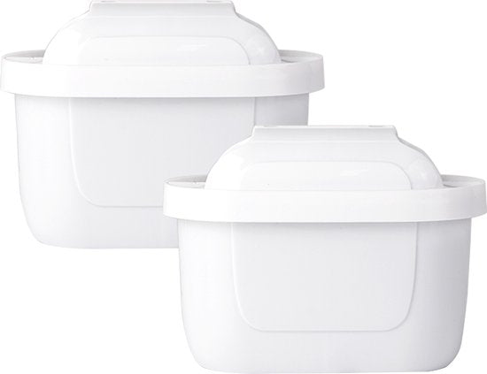 Saaf Filterpatronen passend für Brita - 2 Stück - Wasserfilter - Filter für u.a. Maxtra - Weiß