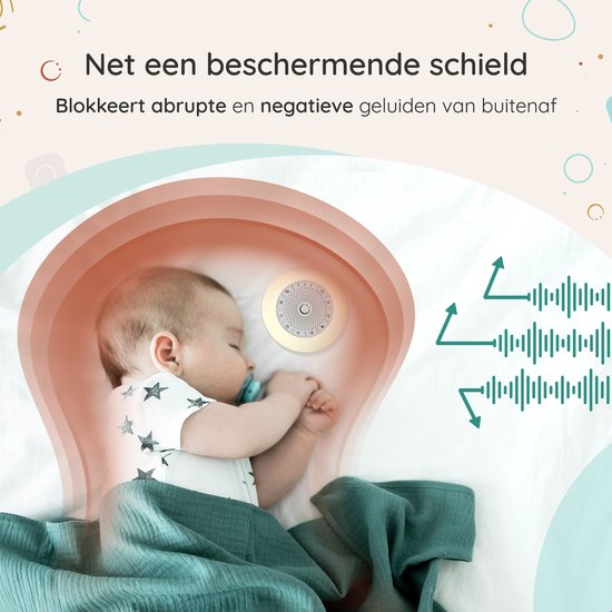 Numsy - Mini White Noise Machine Baby - Weiß