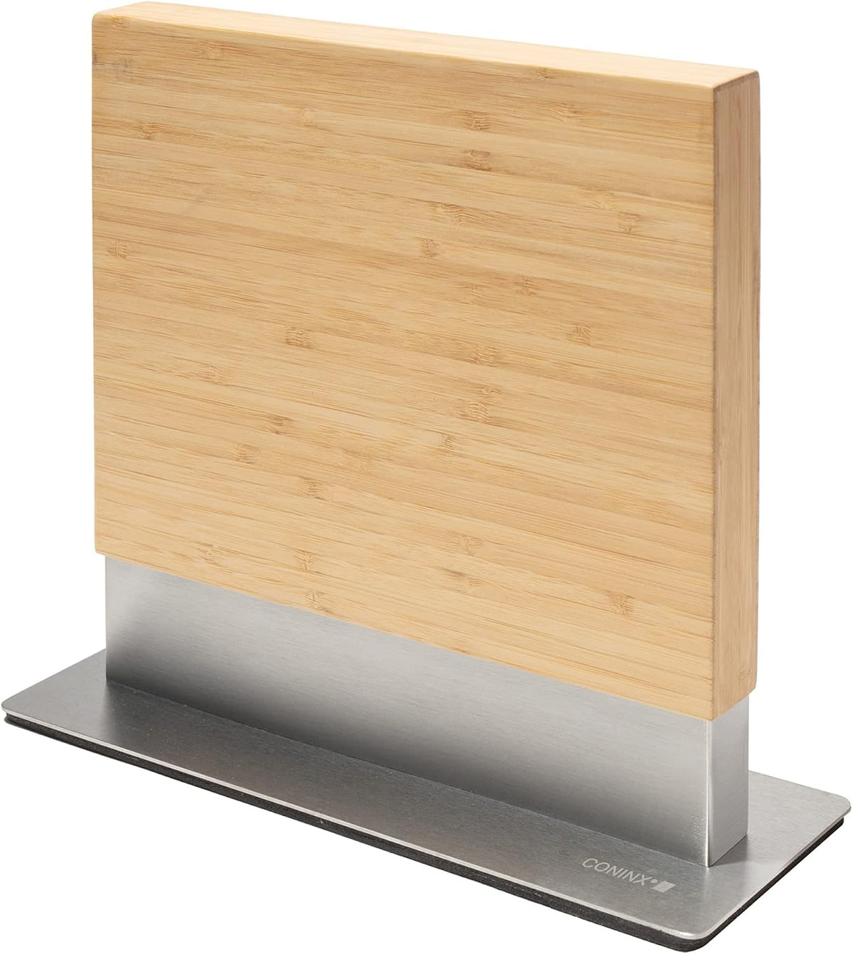 Coninx Doppelseitiger magnetischer Messerblock – Bambus – vertikal