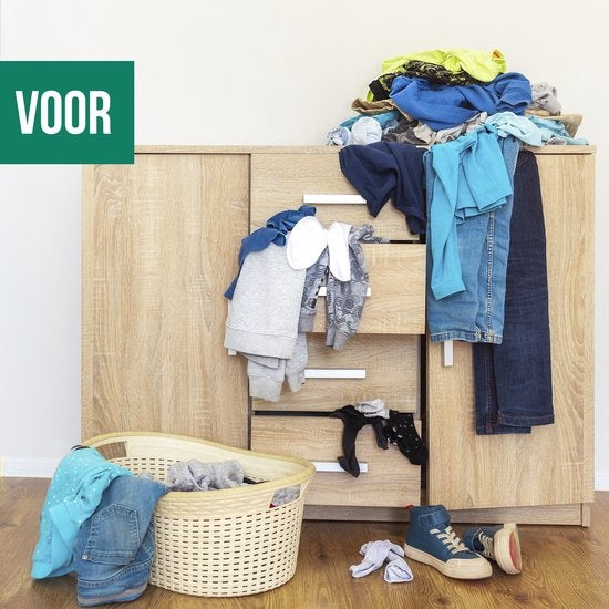 Avalo Industrial Clothes Rack - Metall - 110x33x150 CM - Weiß - Lagerung für Schuhe - Garderobe Rack mit Haken