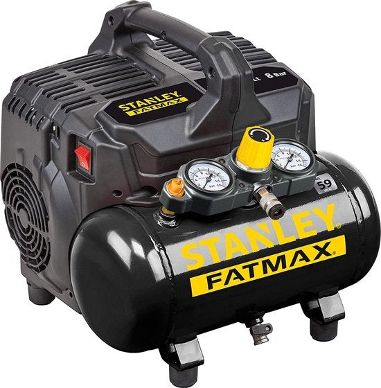 STANLEY Fatmax Silent Compressor DST 101/8/6 - Ã–lfrei