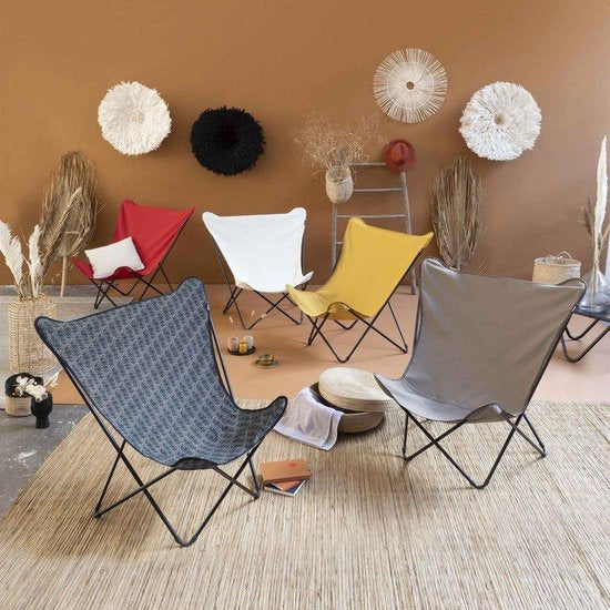 Lafuma Pop Up XL – Klappstuhl – Zusammenklappbar – Grès/Taupe