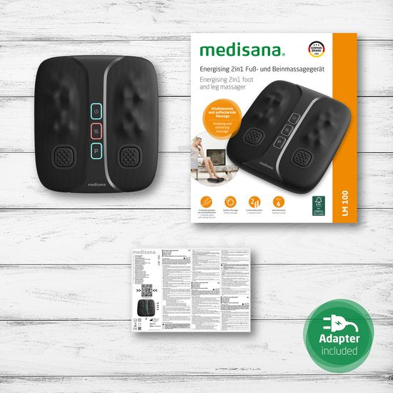medisana LM 100 – Premium-Shiatsu-Bein- und Fußmassagegerät