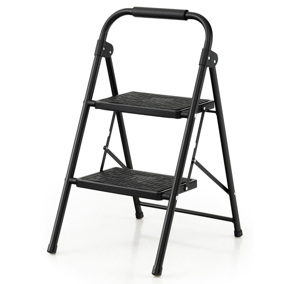 Coast Küchenleiter - 2 Stufen - Max 265 kg - 47 x 39 x 71 cm - Schwarz