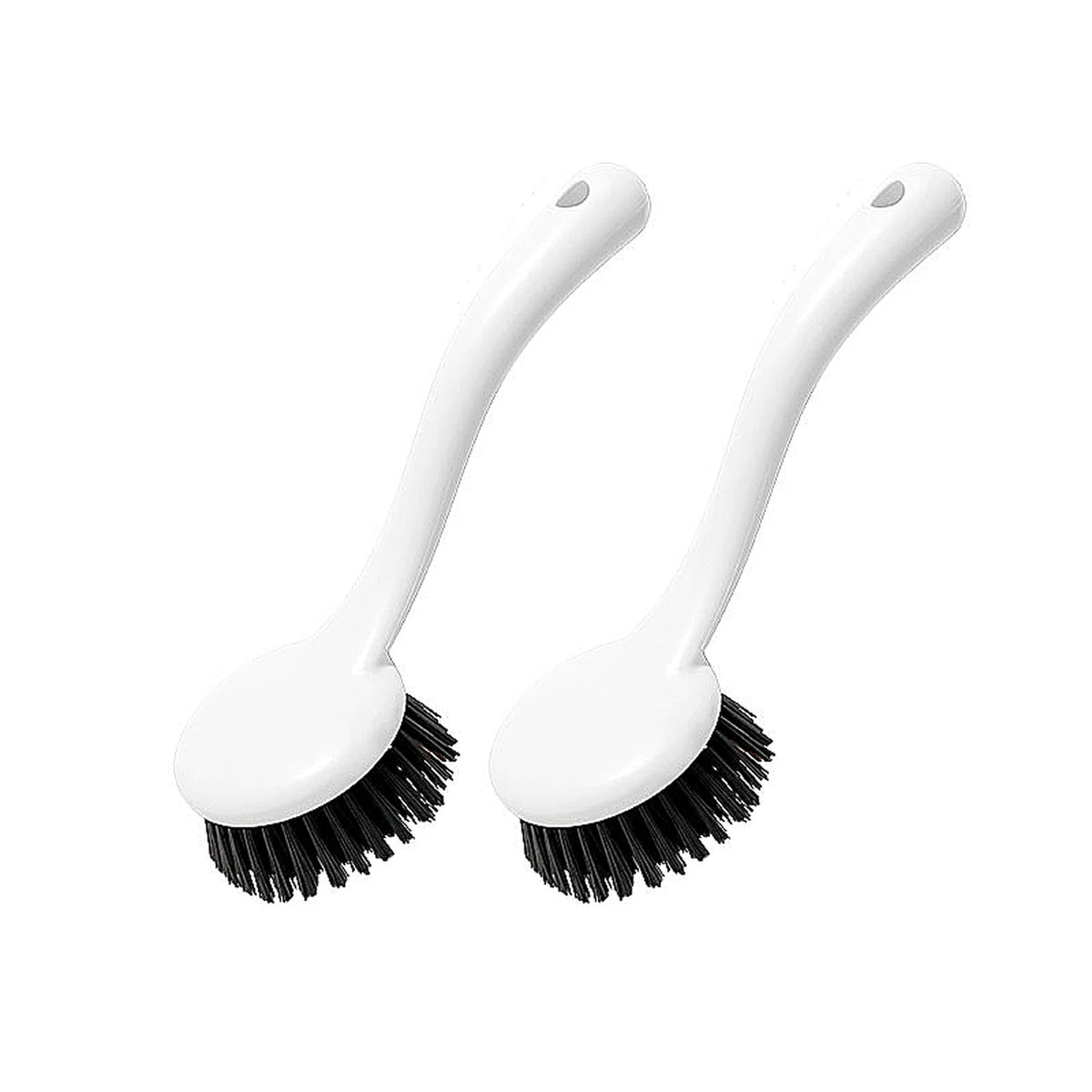 JORDAN&JUDY Spülbürste mit langem Stiel – PP/Nylon – 22 cm – Topfschaber