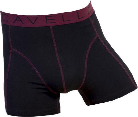 Cavello – 2er-Pack Boxershorts Bordeaux - Größe S