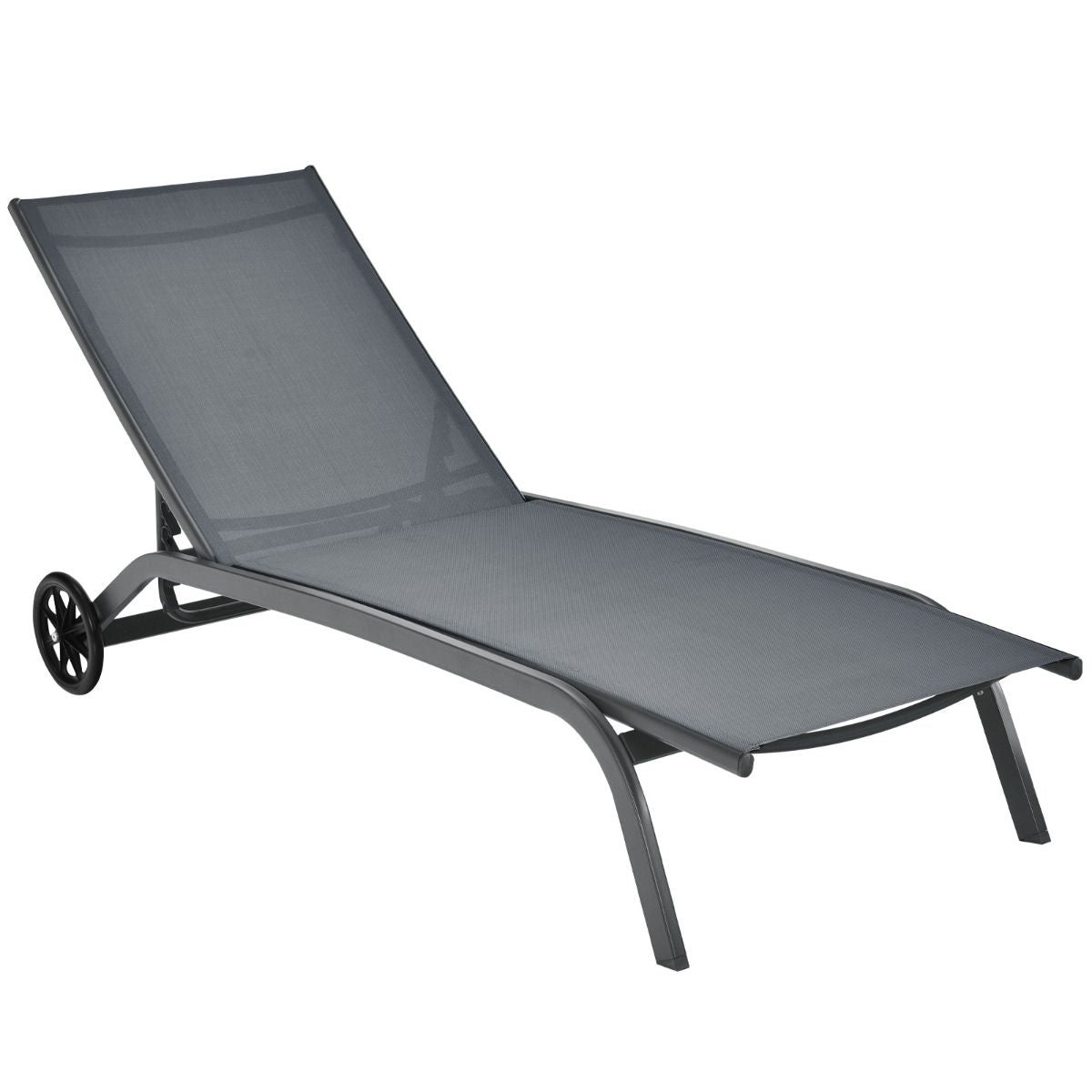 Coast Liege auf Rädern -Max. 150 kg - Metall - Grau
