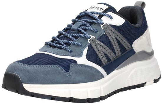 Lyle & Scott Lennox Sneaker, niedrig – Blau – Größe 44