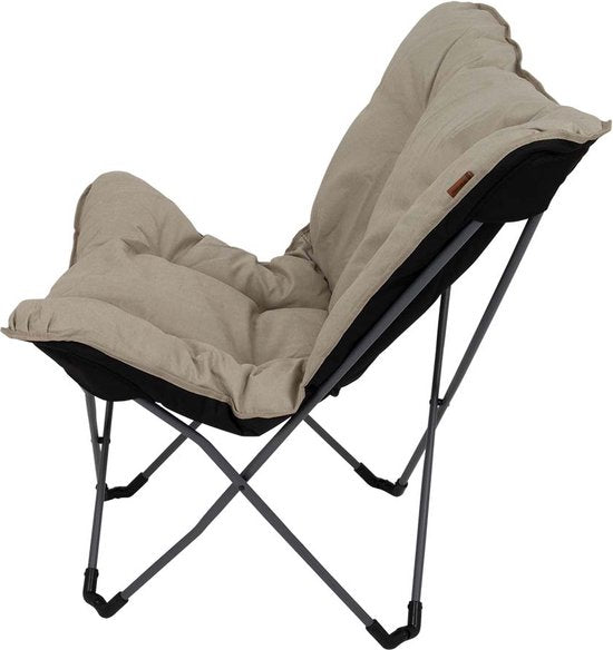 Bo-Camp - Urban Outdoor - Schmetterlingsstuhl - Redbrigde - L - Oxford Polyester - Beige