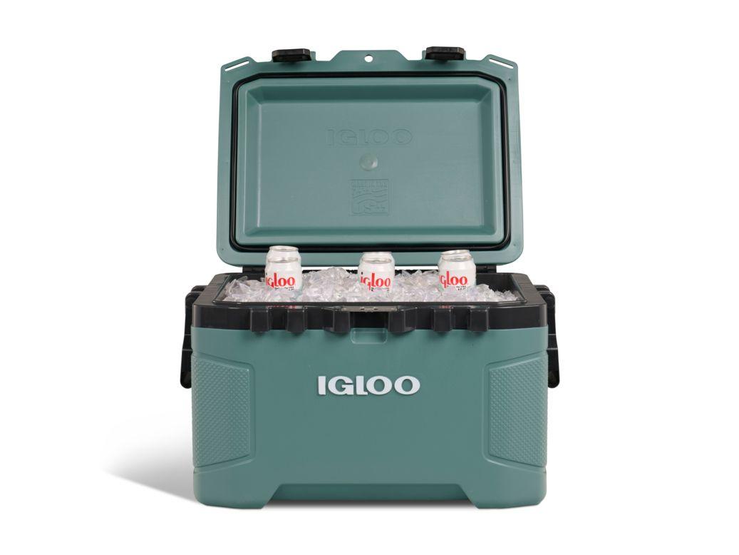 Igloo Trailmate 52 Qt Roller-Kühlbox – Passive Kühlung – 49 Liter – Grün
