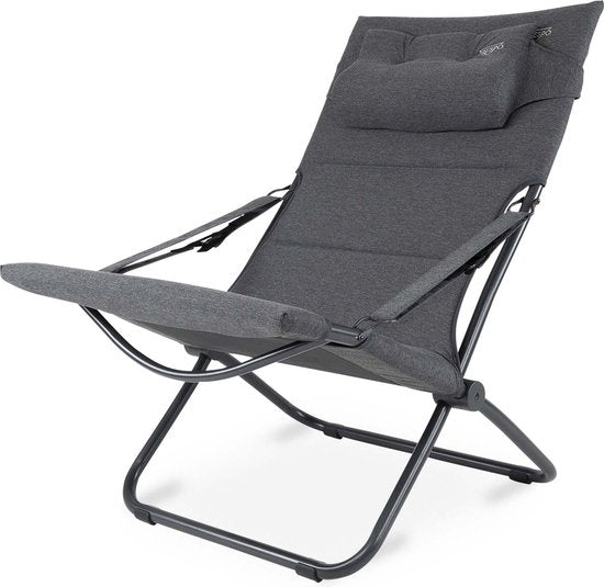 Crespo - Loungesessel - AP/263 - Tex-Supreme - Grau