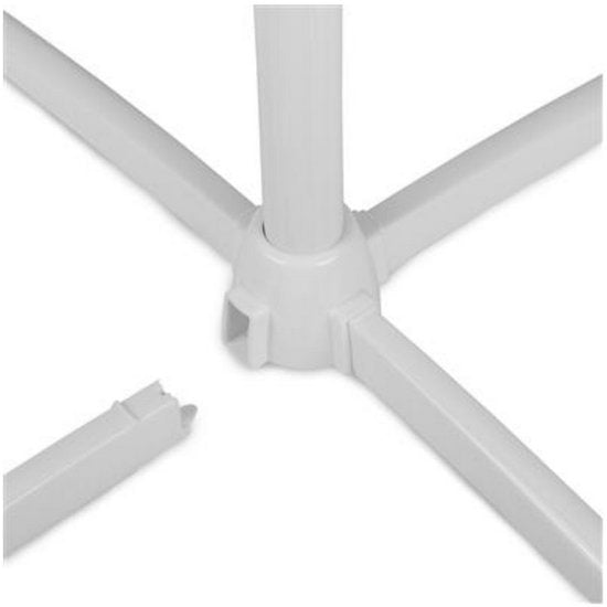 Standventilator 40 cm - 45W - 3 Geschwindigkeiten - 85° Oszillation - Höhenverstellbar - Tristar VE-5755 - Weiß