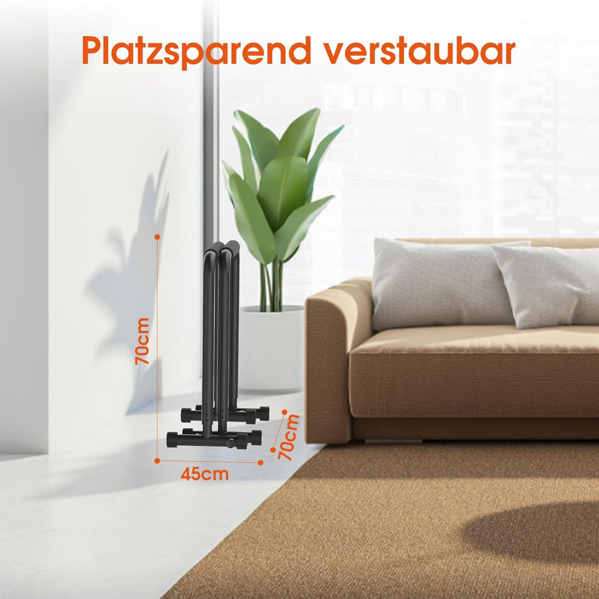 DH FitLife Dip Bars | Dip Station | Kraftstation Fitnessgeräte für Zuhause | Parallettes Calisthenics Trainingsgeräte | Krafttraining 80-100 cm individuell einstellbar