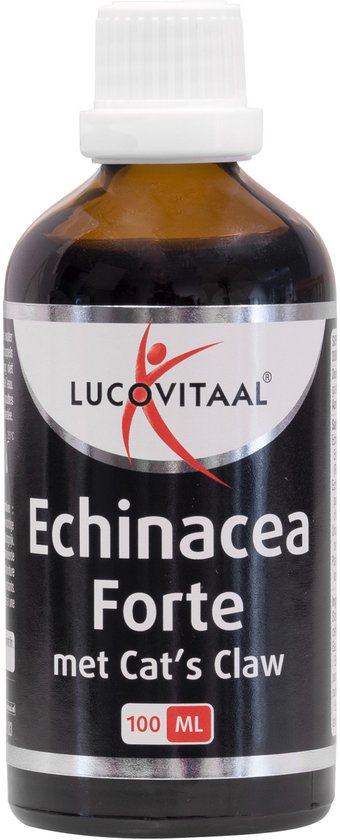 Lucovitaal – Echinacea Cat's Claw Tropfen zur Stärkung der Abwehrkräfte – 100 ml – Nahrungsergänzungsmittel