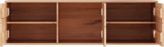 VDD Home – TV-Möbel – TV-Schrank – Schwebendes TV-Möbel – Holz – 130 x 53 x 40 cm – Zum Aufstellen oder Aufhängen