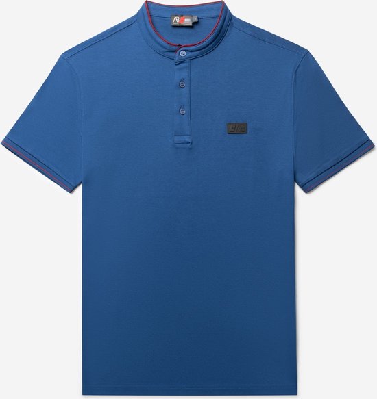 AB Lifestyle - Tokyo Polo | Navy Peony - Herren - Größe: XS