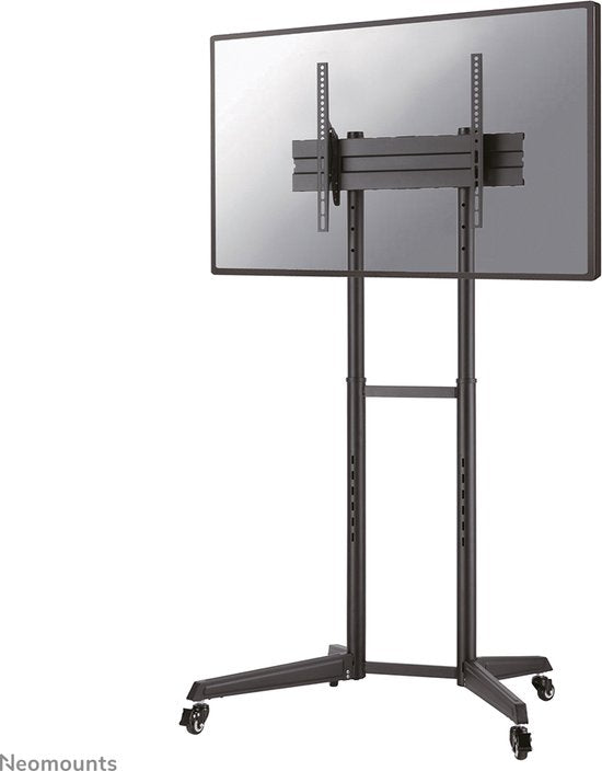 Neomounts FL50-540BL1 mobiler TV-Bodenständer – 37–70" – Höhenverstellung 128,5–145 cm – schwarz