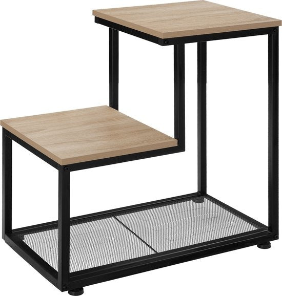 tectake -Beistelltisch Halifax - Couchtisch - Industrieleuchte - 404272