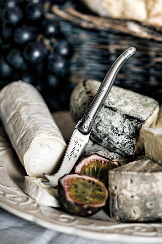 Laguiole Style de Vie Käsemesserset Premium Line – 3-teilig – Edelstahl