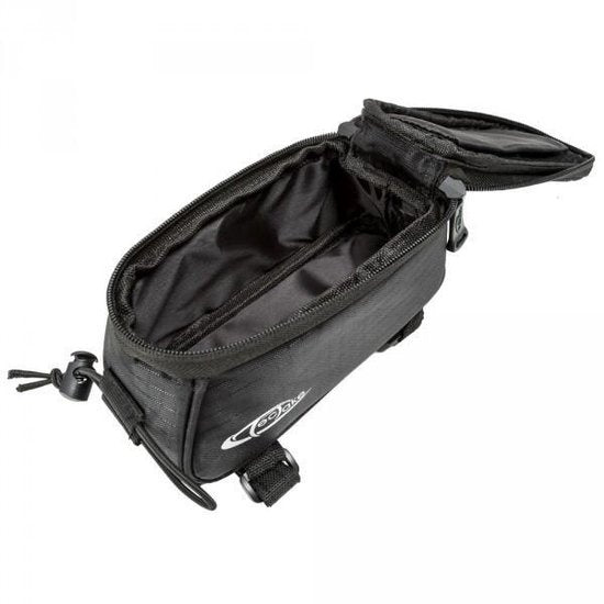 tectake - Rahmentasche Fahrradtasche für z.B. Smartphone etc. schwarz S 401613