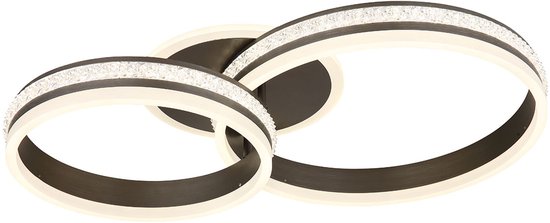 Globo – Deckenleuchte – Grouni – Nickel – Metall – Deckenleuchte – LED – 67314-50