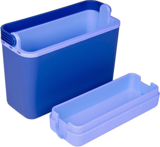 Bo-Camp - Autokühlbox - Arktis - Blau - Polyethylen - 12 Liter