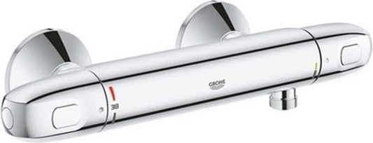 GROHE Grohtherm 1000 New Thermostat-Brausebatterie - 15cm - mit Kupplungen - EcoJoyÂ® - CoolTouch - Chrom - 34143003