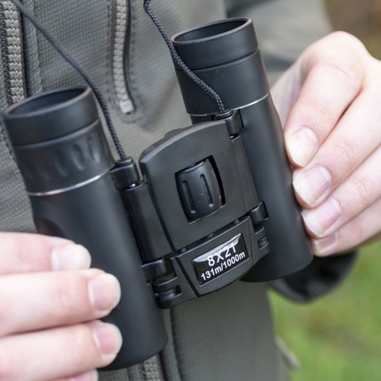 Exortus® FMC Kompaktes Fernglas für Erwachsene und Kinder – Spotting-Scope-Teleskop 8x21 – Mit Tragetasche und Umhängeband – Vogelbeobachtung, Reisen, Jagd
