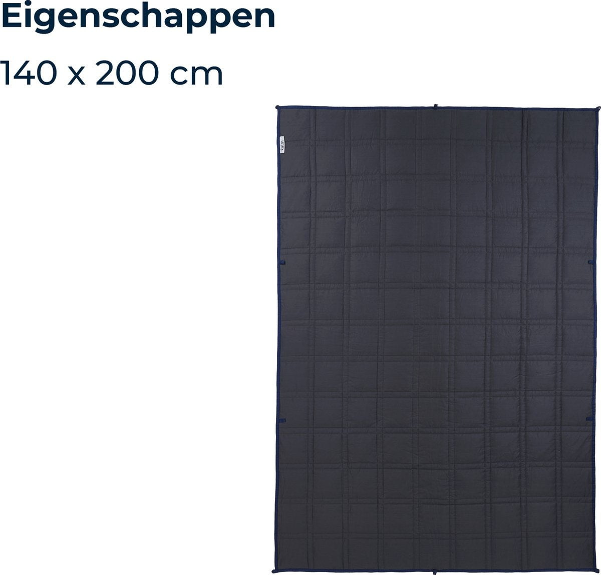 Kalm Beschwerungsdecke 6 KG - Beschwerungsdecke - Anti Stress