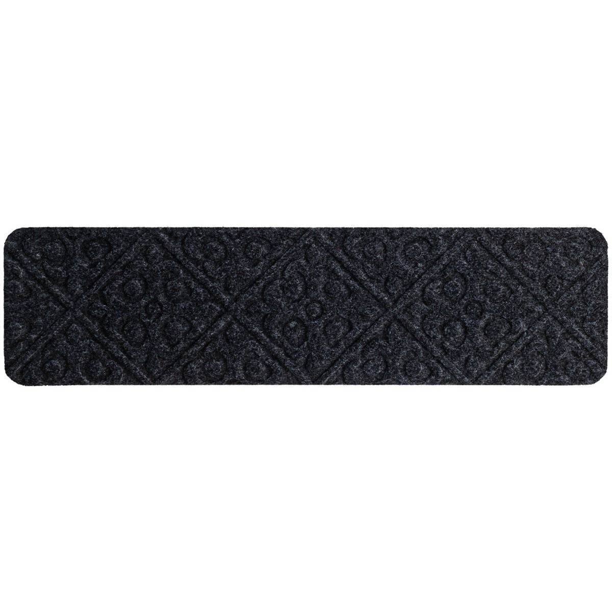 Coast Treppenmatte - 15 Stück - 76 x 20 cm - Schwarz