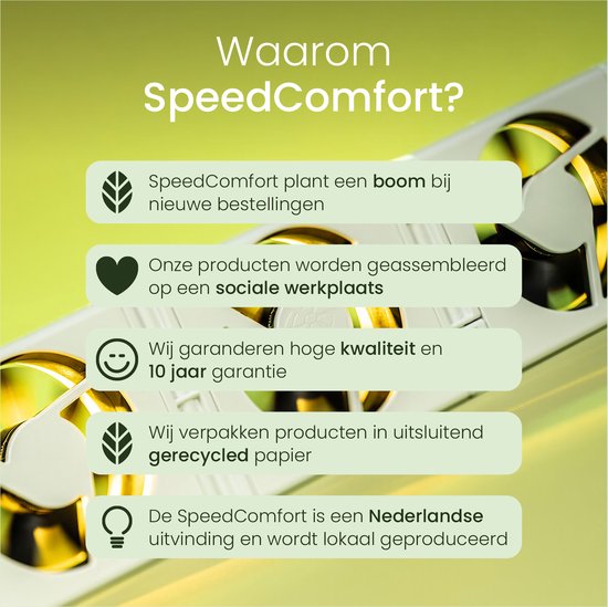 SpeedComfort Radiator Fan Duo Set - 2x schneller warm - Bis zu 22% Energieeinsparung - Einfach zu installieren - Flüsterleise - Niederländisches Produkt - Energieeffiziente Radiatorventilatoren - Weiß