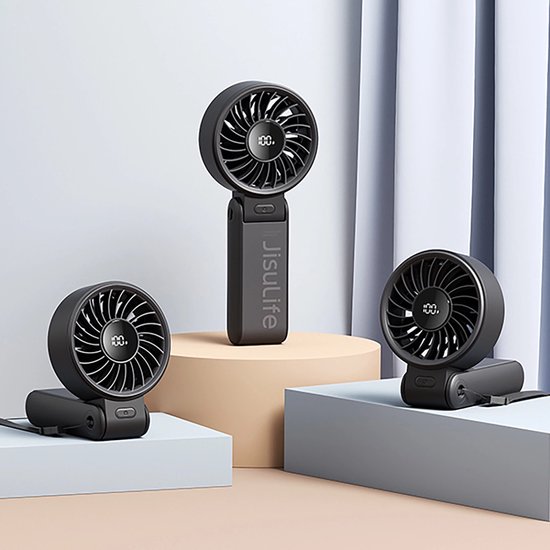 Jisulife Mini-Ventilator Handventilator Life7 5000 mAh Tragbarer Ventilator