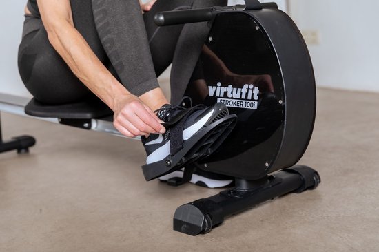 VirtuFit Stroker 100i Rudergerät - Rudergerät - Rudergerät für zu Hause - zusammenklappbar - Rudertrainer - 16 Widerstandsstufen