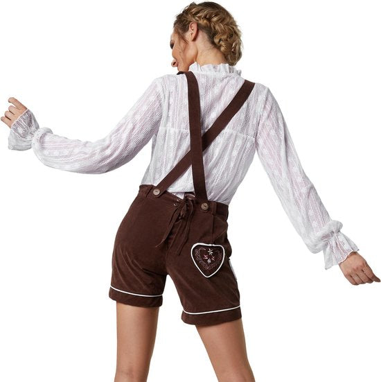 Dressforfun Faschingskostüm Lederhose Alpsee – Damen – Größe XL