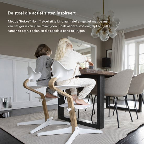 Stokke® Nomi® Kinderstuhl – Beech Black – Schwarz