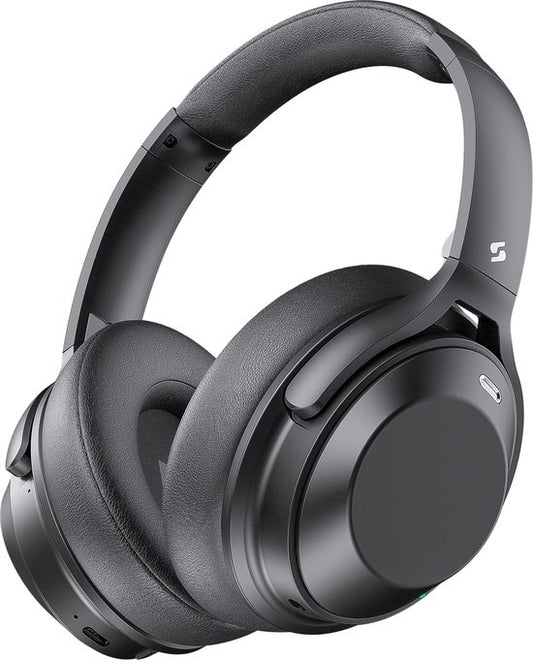 SoundFront - Focus Pro Kopfhörer Kabellos - Aktive Geräuschunterdrückung - Bluetooth - Over-Ear