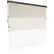 Tectake Sonnenschirm Eloise 200 x 250 cm – Beige – UV-Schutz 50+ – Wasserabweisend – Mit 2 Wandhaltern