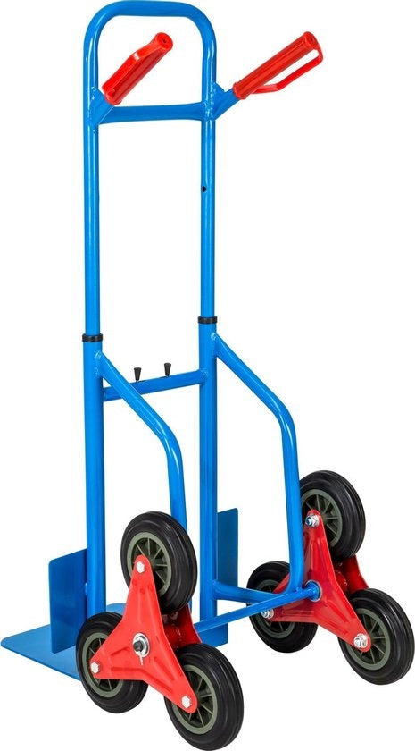 tectake - Treppenwagen - blau - bis zu 100 kg - 402451
