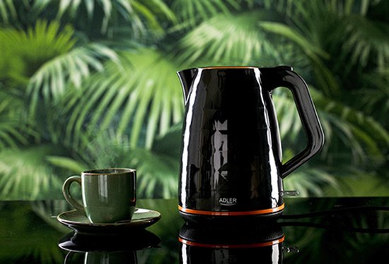 Adler AD 1277 B Wasserkocher 1,7 l Schwarz 2200 W