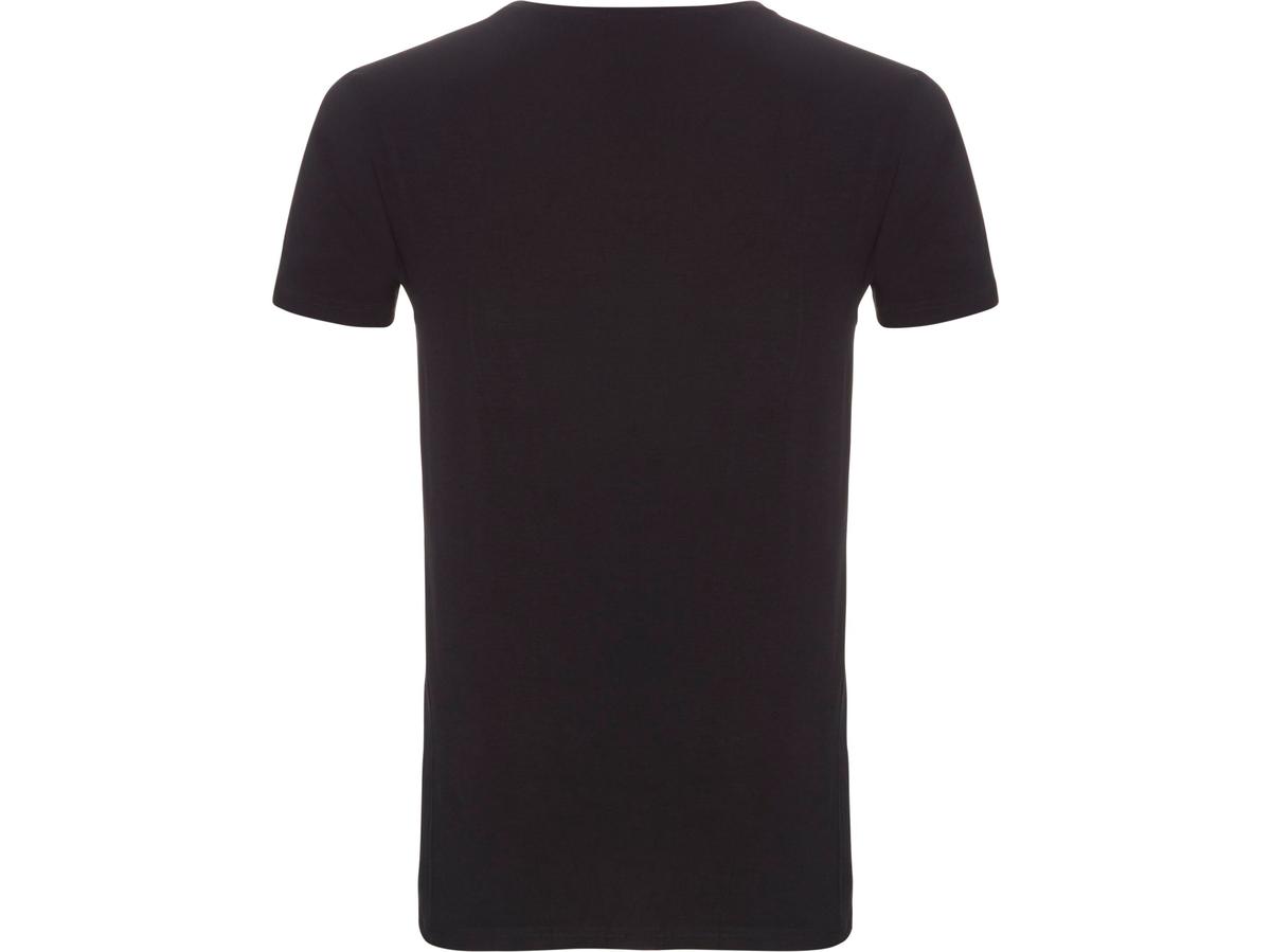 Ten Cate Basic Herren-T-Shirt – V-Ausschnitt – Größe L – Schwarz