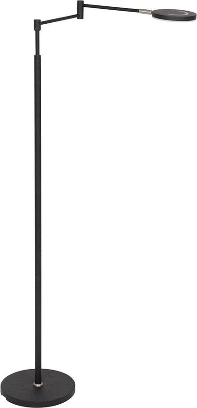 Steinhauer Stehleuchte Soleil - schwarz - Aluminium - 3515ZW