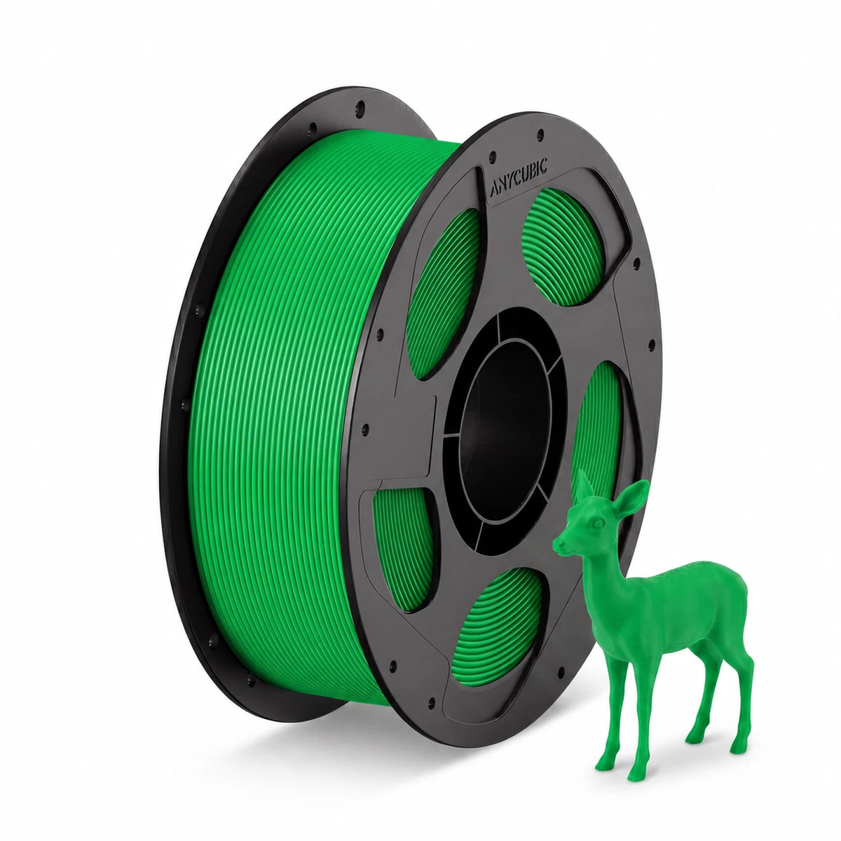 JOYBUY x Anycubic PETG-Filament – 1 kg – Grün – Stoßfest und wasserbeständig – Für 3D-Drucker